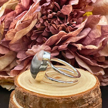 Ladda upp bild till gallerivisning, Ring med agat