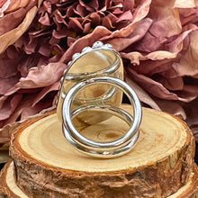 Ladda upp bild till gallerivisning, Silverring med rodonit