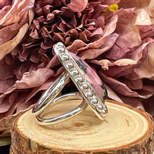 Ladda upp bild till gallerivisning, Silverring med rodonit