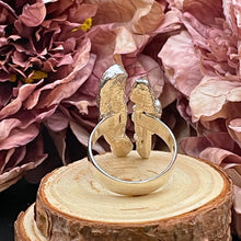 Ladda upp bild till gallerivisning, Öppen ring med fritt format silver