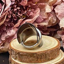 Ladda upp bild till gallerivisning, Bred och tjock borstad ring